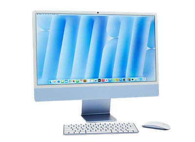 Imac-24-MWUF3X/A-Blue