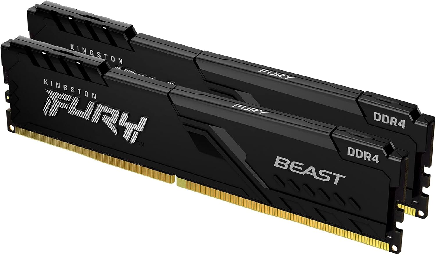 Kingston FURY Beast 32GB DDR4 3200MHz CL16 Desktop Memory – KF432C16BB1K2/32