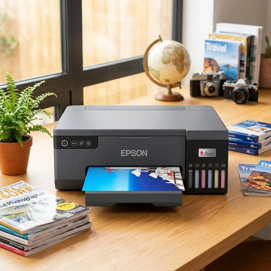 Epson EcoTank L8050 A4 6-Color Wi-Fi Photo Printer