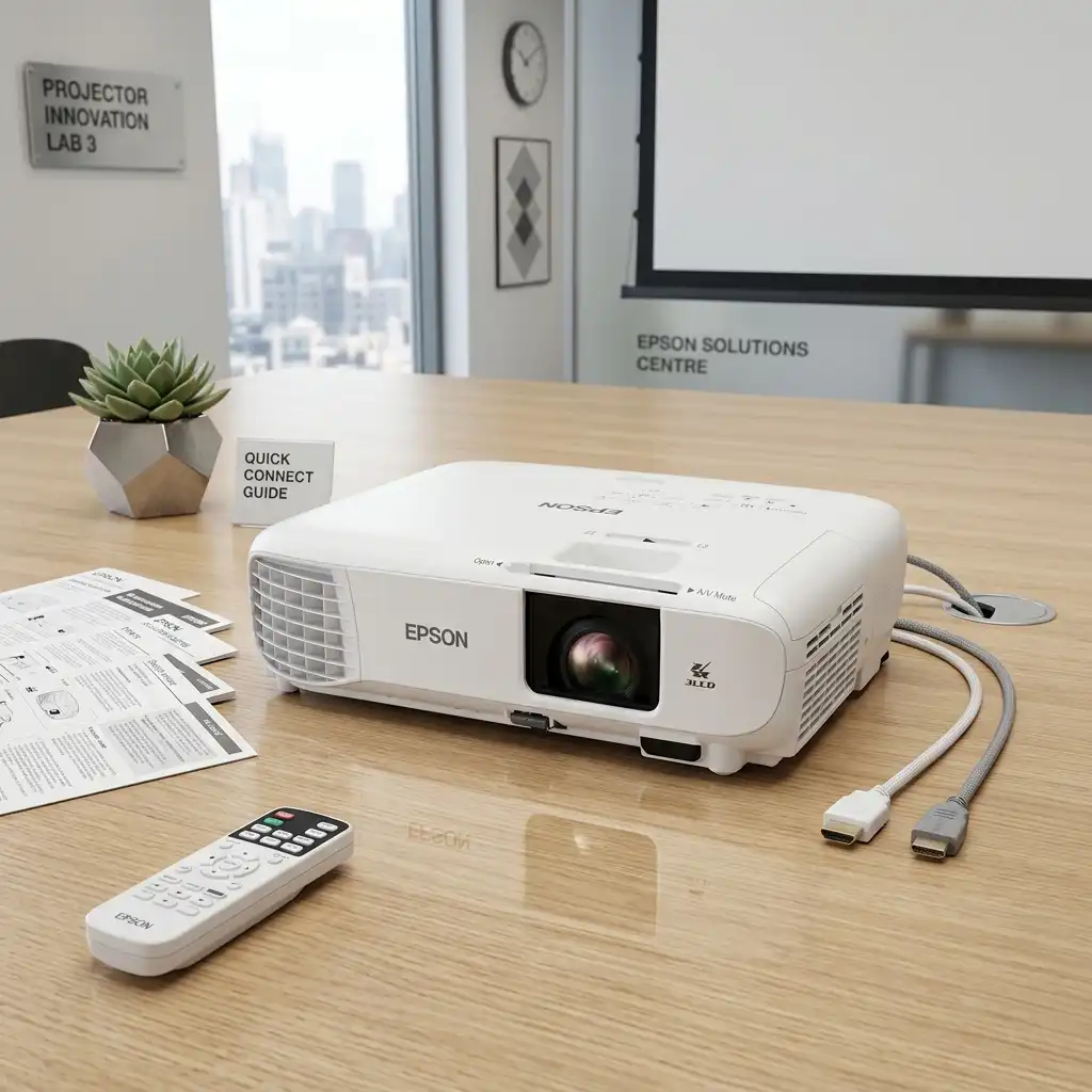 Epson EB-E24 Business Projector (3,600 Lumens, XGA)