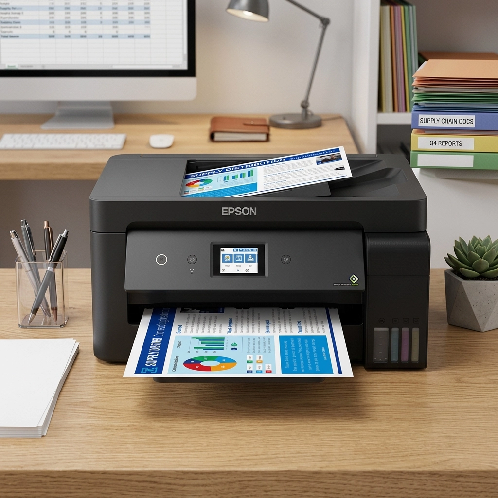 Epson EcoTank L14150 A3+ Color Printer (4-in-1) Wi-Fi, Print, Scan, Copy, Fax & ADF (C11CH96502) – 1 Year Warranty